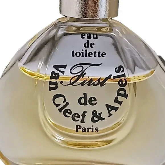 VAN CLEEF & ARPELS FIRST Eau De Toilette .17 oz 5ml Vanity Collectible Vintage - Picture 8 of 8